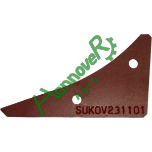 Кутник польової дошки  лівий  LM35х40 PS40, 23-1101,  плуг ArcoAgro SUKOV